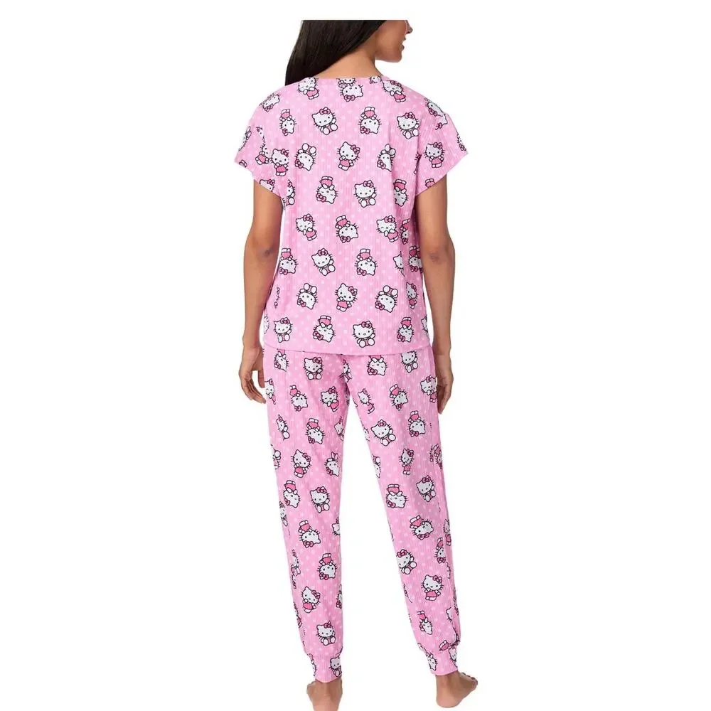 3 Character Women’s 2 Piece Pajama Sets - Picture 3 of 8